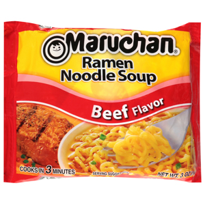 Maruchan Ramen Noodle Soup, Beef Flavor, 3 oz (85 g)