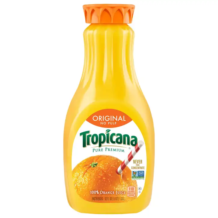 Welcome – #16 Thibodaux – Tropicana No Pulp Orange 100% Juice, 52