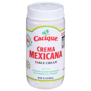 Cacique Table Cream, Crema Mexicana, 15 fl oz (443 ml)