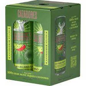 Cazadores Tequila, Margarita, 4 Pack, 4 - 12 oz (355 ml) cans [1.42 l]