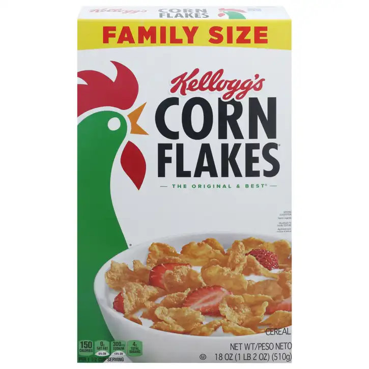 Advance, Mo – Corn Flakes Cereal, Family Size, 18 Oz (1 Lb 2