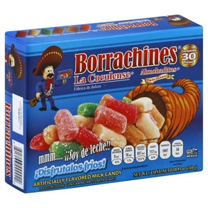 Borrachines Milk Candy, Almohaditas, 30 pieces [10.93 oz (310 g)]