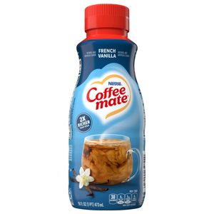 Coffee-Mate Non-Dairy French Vanilla Creamer, 16 fl oz (1 pt) 473 ml
