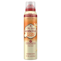 Deodorant, Total Body, Nitro Spray