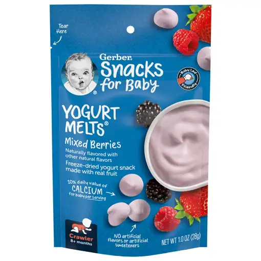 GERBER CEREAL Stage 3 - Wheat with Yogourt & Raspberry, Baby Food, Cereal,  8+ months, 227 g, 6 Pack - PACKAGING MAY VARY : : Grocery &  Gourmet Food