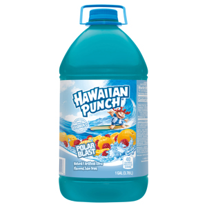 Hawaiian Punch Flavored Juice Drink, Polar Blast, 1 gal (3.78 l)