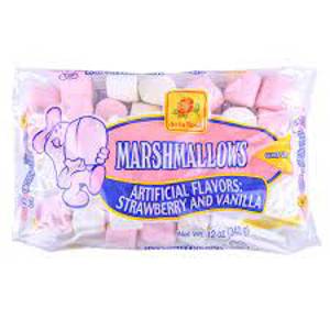 De La Rosa Marshmallows, Strawberry and Vanilla, 12 oz (340 g)