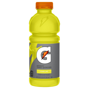 Gatorade Thirst Quencher, Lemon Lime, 20 fl oz (1.25 pt) 591 ml