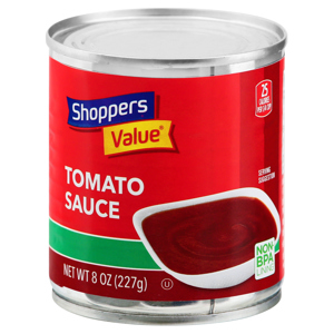 Shoppers Value Tomato Sauce, 8 oz (227 g)
