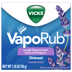 Vicks Lavender Scented Chest Rub Ointment