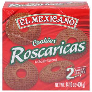 El Mexicano Cookies, Roscaricas, 2 - 7.5 oz (200 g) packets [14.10 oz (400 g)]