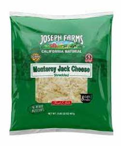 Joseph Farms Monterey Jack Shredded Cheese, 32 oz