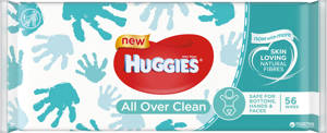 Huggies All Over Clean Baby Wipes, 56 count