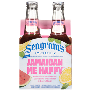 Seagram's Escapes Jamaican Me Happy Malt Beverage, 4 - 11.2 fl oz bottles