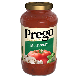 PREGO ITALIAN SAUCE, MUSHROOM, 24 OZ (1 LB 8 OZ) 680 G