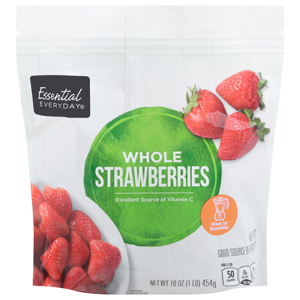 Essential Everyday Strawberries, Whole, 16 oz (1 lb) 454 g