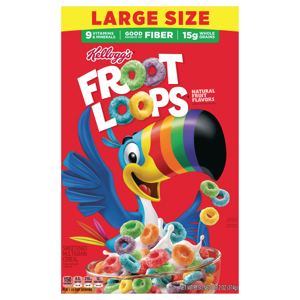 Froot Loops Cereal Large Size, 13.2 oz (374 g)