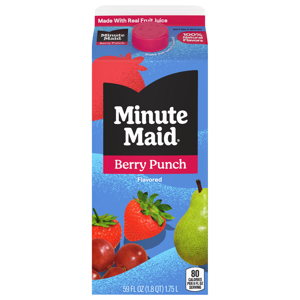 Minute Maid Juice, Berry Punch, 59 fl oz (1.8 qt) 1.75 l