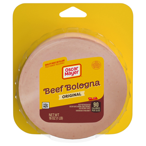 Oscar Mayer Beef Bologna, Original, 16 oz (1 lb)