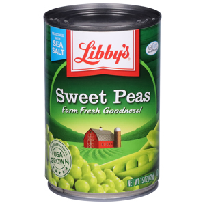 Libby's Sweet Peas, 15 oz (425 g)