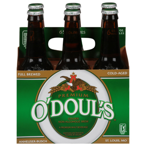 O'Doul's Beer, Non-Alcoholic Brew, Golden, Premium, 6 - 12 fl oz bottles