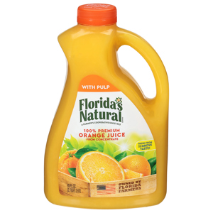 Florida's Natural Orange Juice, 100% Premium, 89 fl oz (2.78 qt) 2.63 l