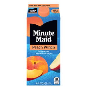 Minute Maid Peach Punch, 59 fl oz (1.8 qt) 1.75 l