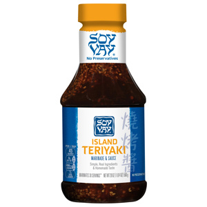 Soy Vay Island Teriyaki Marinade & Sauce, 20 oz (1 lb 4 oz) 566 g