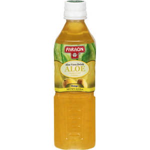 Faraon Aloe Vera Drink, Mango, 16.9 fl oz (500ml)