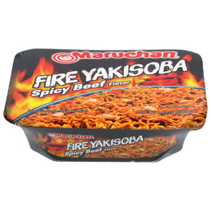 Maruchan Spicy Beef Flavor Fire Yakisoba, 3.99 oz (113.3 g)