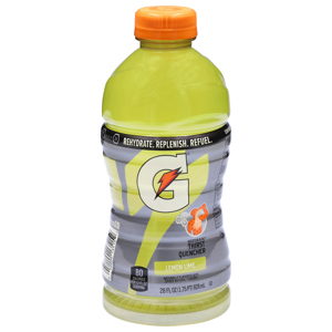 Gatorade Lemon Lime Thirst Quencher, 28 fl oz (1.75 pt) 828 ml