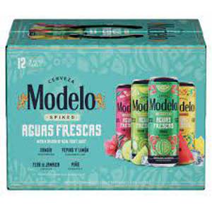 Modelo Spiked Aguas Frescas Assorted Malt Beverage, 12 - 12 fl oz cans