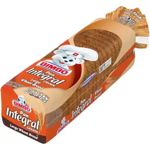Bimbo Wheat Large Bread, 24 oz (1 lb 8 oz) 680 g
