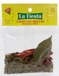 La Fiesta Especias Mixtas 1.25oz /  Pickling Spice, 1.25 oz
