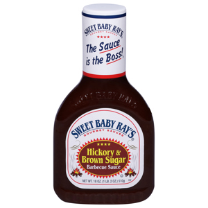 Sweet Baby Ray's Hickory & Brown Sugar Barbecue Sauce, 18 oz (1 lb 2 oz) 510 g