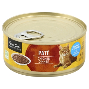 Essential Everyday Cat Food, Pate, Chicken Dinner, 5.5 oz (156 g)
