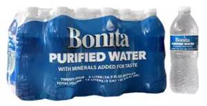 La Bonita Purified Water 24 pack