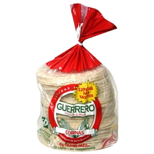 Guerrero Corn Tortillas, 4.5 Inch, 60 tortillas [31.5 oz (1 lb 15.5 oz) 893 g]