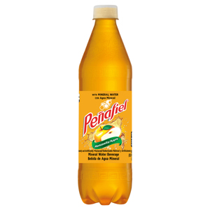 Penafiel Mineral Water Beverage, Apple, 600 ml (20.3 fl oz) 1.27 pt