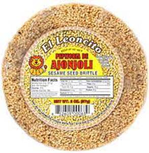 El Leoncito Pepitoria de Ajonjoli, Sesame Seed Brittle, 2 oz