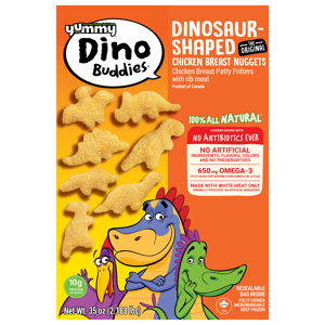 Dino Buddies Nuggets, Chicken Breast, Dinosaur Shaped, 35 oz (2.188 lbs)