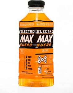 Electromax Suero Orange Electrolyte Drink, 21.3 fl oz (1.33 pt) 630 ml