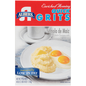 Albers Enriched Hominy Quick Grits, 40 OZ (2.5 LBR) (1.13 KGM)