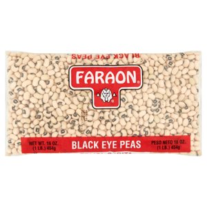 Faraon Black Eye Peas, 16 oz (1 lb) 454 g