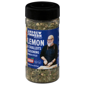 Badia French Style! Lemon & Shallots Seasoning, 2.5 oz (70.9 g)