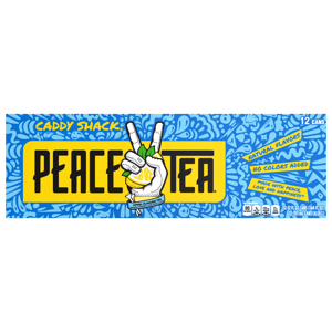 Peace Tea Tea, Lemon Flavored, Caddy Shack, 12 - 12 fl oz (355 ml) cans [144 fl oz (4.26 l)]