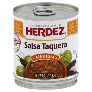 Herdez Salsa Taquera, Medium, 7 oz (198 g)