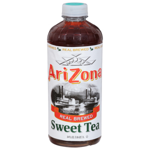 AriZona Sweet Tea, Southern-Style, Real Brewed, 34 fl oz (1.06 qt) 1 l