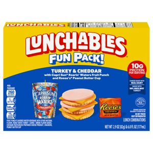 Lunchables Turkey and Cheddar Cracker Stackers, 1 package