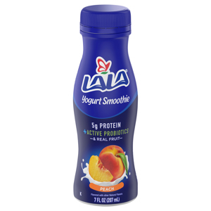 Lala Yogurt Smoothie, Peach, 7 fl oz (207 ml)